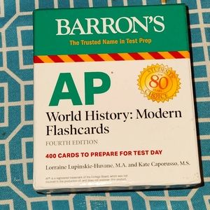 Barron's - AP World History - Flash Cards